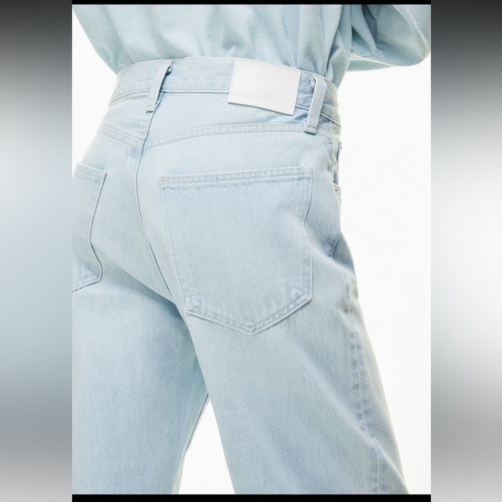 The '90s Marlo Hi-Rise Baggy Jean - Baby Baby Bleu - Picture 3 of 7